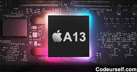 a13 bionic chip specs.